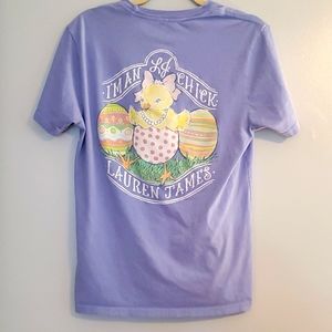 Lauren James Chick Graphic Tee Size Small